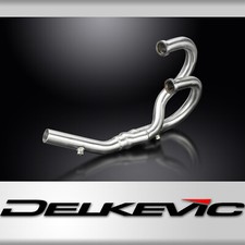 Honda XL250S 1978-1981 Delkevic Stainless 2-1 Exhaust Downpipes Headers picture