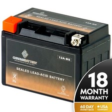 YTX12A-BS High Performance -Maintenance Free- Sealed AGM Motorcycle Battery picture