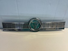 1964-66 Plymouth Barracuda Valiant Trunk Panel Trim Molding Emblem used picture