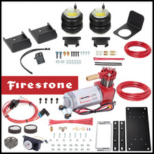 Firestone Rear Air Lift Bags & Analog Compressor Kit 19-26 Silverado Sierra 1500 picture