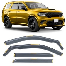 For 2011-2024 Dodge Durango In-Channel Window Visors Vent Rain Guards Deflectors picture