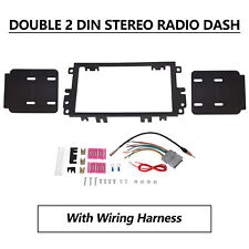 Double DIN Car Radio Stereo Dash Kit Wire Harness for 1992-up Chevy GMC Pontiac picture