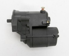 Terry Components 1.4kW - Black Wrinkle Starter Motor for Harleys 771590 picture