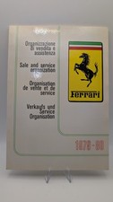 FERRARI 1979-80 DEALER DIRECTORY SALE AND SERVICE ORGANIZATION POUCH BOOK picture