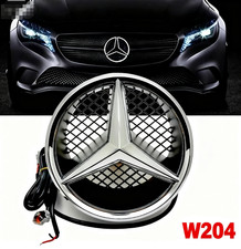 For MercedesBenz W204 C260 A B GLK Front Grill Emblem Star Led Light Badge NEW💚 picture