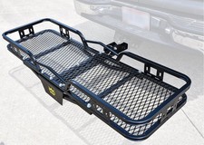 JEGS Hitch-Mount Cargo Carrier Rack fits 2 in. Receiver Hitches, 500 lb. picture
