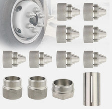 12Pcs 1.375X24 Aluminum Alloy  Cone Shaped Parts for Car Truck picture