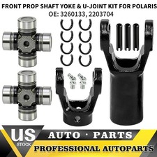 Front Prop Shaft Yoke & U-Joint (2 Side) for Polaris Ranger 400 500 570 700 800 picture