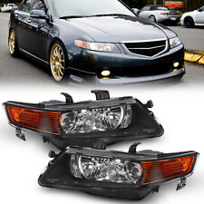 FOR 2004-2008 Acura TSX Factory Projector Headlights Lamps Left+Right Pair EOA picture