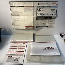 2016 Kia SOUL Factory Owners Manual Set with Case Original Sticker picture