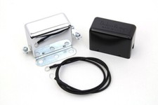 Chrome 12 Volt Regulator Relay For Harley Knucklehead Panhead Shovelhead 1936-73 picture