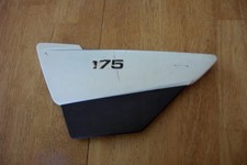1980 Yamaha White Left Side Cover Ahrma MX175 2N4-21711-01-36 picture