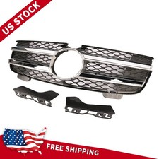 Front Bumper Grille Replacement For 2007-2009 Mercedes-Benz GL-Class GL320 GL450 picture