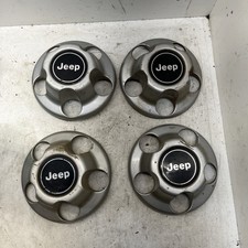 Jeep Cherokee XJ Wheel Center Caps Hubs Wrangler TJ YJ Set Of 4 OEM 1990 - 2000 picture