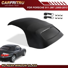 Black Convertible Soft Top for Porsche 911 2002 2003 2004-2011 2012 99756190101 picture