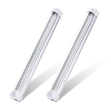 2X 108LEDs Camper Cargo Interior Light RV Trailer Ceiling Lamp Car Boat Van 12V picture