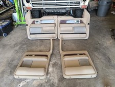 09-14 Ford F150 King Ranch Crew Cab Door Panels Tan Wood Grain picture