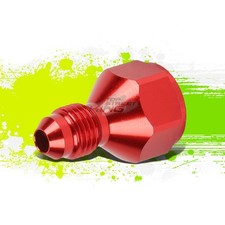 4AN AN4 FEMALE FLARED TO MALE 3AN AN3 RED ALUMINUM REDUCER HOSE FITTING ADAPTER picture
