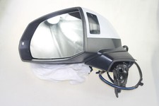 Driver Side Power Mirror For Audi Q5 PHEV Heated BSM  Power Fold 2018-2024 WHITE picture