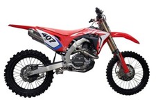 Honda CRF450R CRF450RX 2017-2020 Exhaust GPR Pentacross Inox MX Dual Full System picture