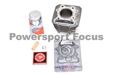 1985-87 Honda Fourtrax Big Red 250 OEM Cylinder Jug w/ New Piston Top End Kit picture