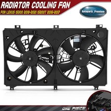 Dual Engine Cooling Fan with 2 Control Module for Lexus IS300 IS200t 2.0L Turbo. picture