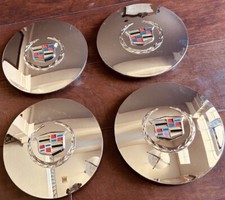 4pcs 2003-2006 CADILLAC ESCALADE ESV EXT Chrome Wheel Hub Hub Caps New SET picture