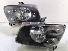 Nissan JDM Stagea M35 250RS 300RS XENON HID BLACK Front Head Lights Lamps 1pair picture