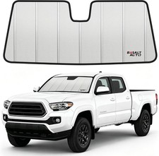Windshield Sun Shade for Tacoma 2018-2023, UV Protection, Foldable, Custom Fit picture