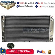 Aluminum Radiator For 1994-1996 1995 Chevy Caprice Impala Buick Roadmaster 5.7L picture