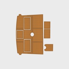 1989-1991 Buddy Davis 47 SF EVA Faux Teak Marine Floor picture