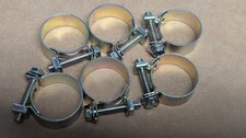 NOS 1969-70 Boss 429 Mustang factory 6 Wittek #7 band clamps, Canister, Hoses  picture