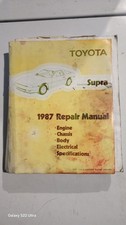 1987 Toyota Supra Hatchback Shop Service Repair Manual Book Turbo 3.0L I6 picture