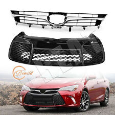 Chrome Upper Lower Bumper Grill Grille for Toyota Camry SE XSE 2015 2016 2017 picture