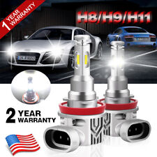 2x H8 LED HID Xenon Light Bulbs Angel Eyes Halo Ring 6000K For BMW E92 E63 E70 picture