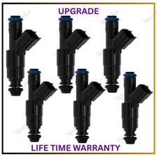 93-98 JEEP 4.0L GET MORE MPG 19LB UPGARDED 4Pcs HOLE OEM BOSCH 6 FUEL INJECTORS picture