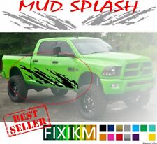 2X Off-Road decal universal size fit for any trucks and cars MUD SPLASH graphics picture