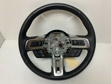 2015 - 2020 FORD MUSTANG BLACK LEATHER STEERING WHEEL OEM picture