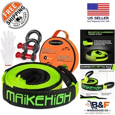 Versatile Heavy Duty Recovery Tow Strap Kit - 2 picture