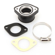 NIBBI Universal Flange Adapter Carb Intake Manifold Rubber Boot Dirt Pit Bike picture