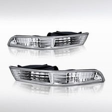Fit 1994-1997 Acura Integra Front Bumper Lights Parking Signal Lamps Left+Right picture