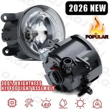 Pair For Nissan NV200 2013-2021 Halogen Front Bumper Fog Lights Lamp Clear Lens picture