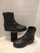 Alpinestars Harlem Air 40760 Black Motorbike Motorcycle Boots Men's 9.5 44 picture