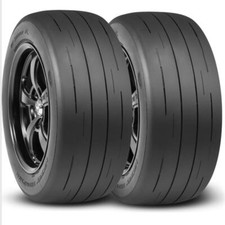 2 - MICKEY THOMPSON ET STREET R DRAG RADIAL DOT TIRES 305/45-17 MTT255595 - PAIR picture