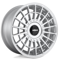 17x8 Rotiform Wheels R143 LAS-R Gloss Silver Rims (4pcs) picture