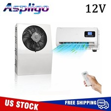 Aspligo 12V Cooling Split Air Conditioner Kit For Forklift Tractor picture