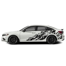 Nightmare Decal For Honda Civic LX Sport Touring EX sticker Graphic door Stripe picture