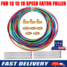 For 13 15 18 Speed Eaton Fuller Transmission & (4 Line) Air Line Kit Shift Knob picture