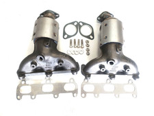 Fits: 2005-2008 Hyundai Tucson 2.7L FWD Manifold Catalytic Converter Bank1 And 2 picture