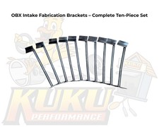 OBX Universal Aluminum Weld-On Intake Manifold Support Brackets 10.6